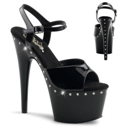 Pleaser ADORE-709LS Strass Platform High Heeled Sandals