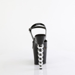 Pleaser BLISS-709 Black Pearl Heeled Platform Shoes