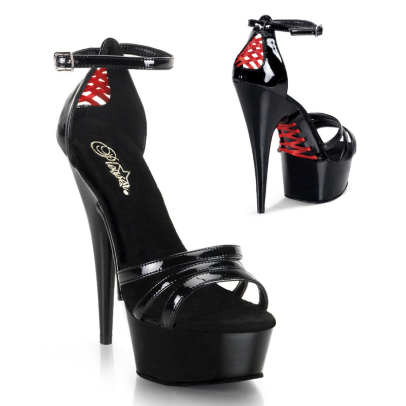 Pleaser DELIGHT-662 Platform Corset High Heels Sandals Pleaser DELIGHT-662 Platform Corset High Heels Sandals