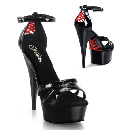 Pleaser DELIGHT-662 Platform Corset High Heels Sandals