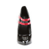 Devious DOMINA-442 Black-Red Maryjane Stiletto Pumps