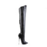 Devious DAGGER-3060 Black Vegan Sale Women