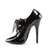 Devious DOMINA-460 Oxford Lace-up Stiletto Pumps