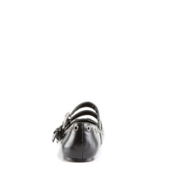 Demonia DAISY-03 Black Vegan Maryjane Women Ballerina