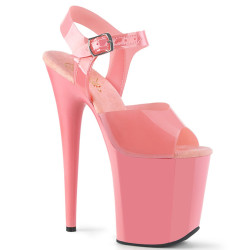 Pleaser FLAMINGO-808N Rose Jelly Like Pole Dance Heels