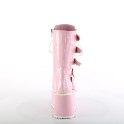 Demonia DAMNED-225 Rose Hologram Platform Boots