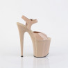 Pleaser FLAMINGO-808N Cream Jelly Like Pole Dance Heels