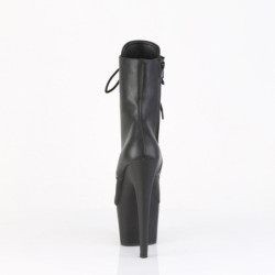 Pleaser ADORE-1020ESC Black Vegan Women's Ankle Boots