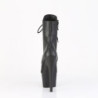 Pleaser ADORE-1020ESC Black Vegan Women's Ankle Boots