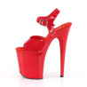 Pleaser FLAMINGO-808N Red Jelly Like Pole Dance Heels