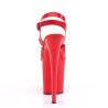Pleaser FLAMINGO-808N Red Jelly Like Pole Dance Heels