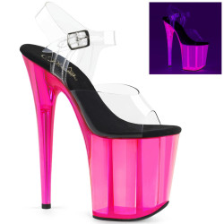 Pleaser FLAMINGO-808UVT Exotic Pole Dance High Heels