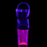Pleaser FLAMINGO-808UVT Exotic Pole Dance High Heels