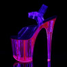 Pleaser FLAMINGO-808UVT Exotic Pole Dance High Heels
