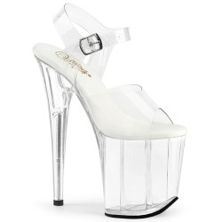 Pleaser FLAMINGO-808VL Platform High Heels Pole Shoes