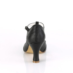 Pin Up Couture FLAPPER-26 Black Spectator Retro Pumps