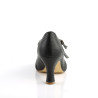 Pin Up Couture FLAPPER-35 Black Spectator Retro Pumps