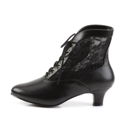 Funtasma DAME-05 Black Vegan Lace Boots Men