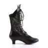 Funtasma DAME-115 Black Vegan Lace Boots Men