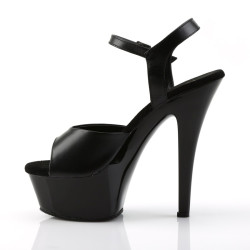 Pleaser KISS-209 Leather High Heel Platform Shoes Women