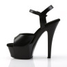 Pleaser KISS-209 Leather High Heel Platform Shoes Women