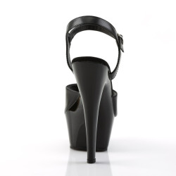 Pleaser KISS-209 Leather High Heel Platform Shoes Women