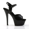 Pleaser KISS-209 Leather High Heel Platform Shoes Women