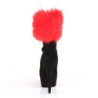 Pleaser DELIGHT-1000 Black Vegan Suede Sale Women