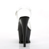Pleaser MOON-708HRS Black Platform High Heeled Shoes