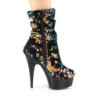 Pleaser DELIGHT-1004 Blue Sequins Black Sale Women