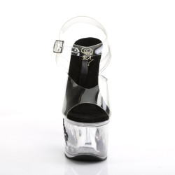 Pleaser TIPJAR-708-5 Black Insole High Heel Stripper Shoe