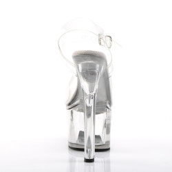 Pleaser TIPJAR-708-5 White Insole High Heel Stripper Shoe