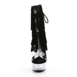 Pleaser DELIGHT-1017TF Transparent Black Sale Women
