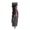 Pleaser DELIGHT-1008SQ Burgundy Sequins Black Sale Women