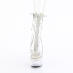 Pleaser DELIGHT-1018C-2RS Transparent Strass Sale Women