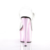 Pleaser ADORE-708 Rose Chrome Platform High Heels Shoes