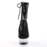 Pleaser ADORE-708 Rose Gold Chrome Platform High Heels