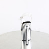Pleaser ADORE-708 Silver Chrome Platform High Heels