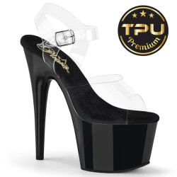 Pleaser ADORE-708PREM Black Platform High Heels Women