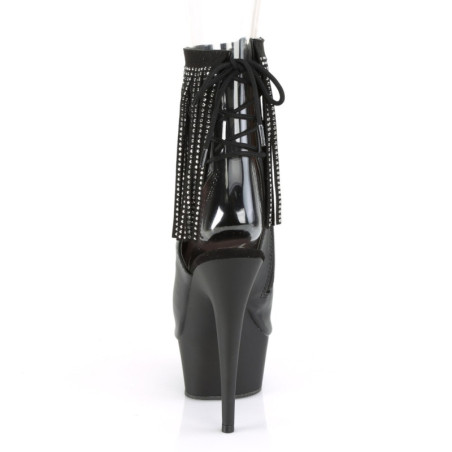 Pleaser ADORE-708PREM Black Platform High Heels Women