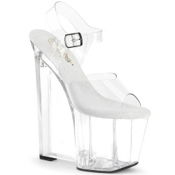 Pleaser AMAZE-808 Wedge Extreme Platform High Heels Shoes