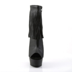 Pleaser DELIGHT-1019 Black Vegan Leather Sale Women