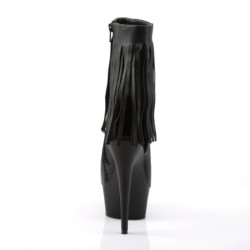 Pleaser DELIGHT-1019 Black Vegan Leather Sale Women