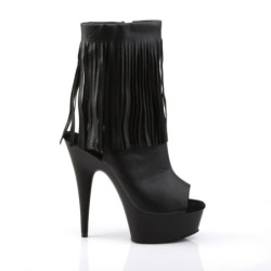 Pleaser ASPIRE-600-14 Vegan Ankle Cuff High Heel Shoes