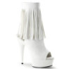 Pleaser ASPIRE-600-14 Vegan Ankle Cuff High Heel Shoes