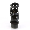 Pleaser DELIGHT-637 Black Vegan Leather Sale Women