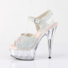 Pleaser DELIGHT-608N-RS Strass High Heeled Women Sandals