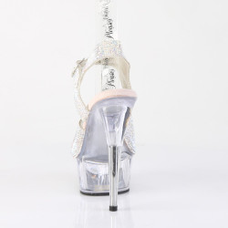 Pleaser DELIGHT-608N-RS Strass High Heeled Women Sandals