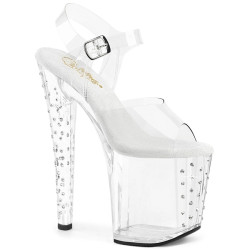 Pleaser ENCHANT-708RS Platform High Heeled Pole Shoes