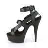 Pleaser DELIGHT-637 Black Vegan Leather Sale Women